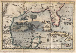 Old Gulf map